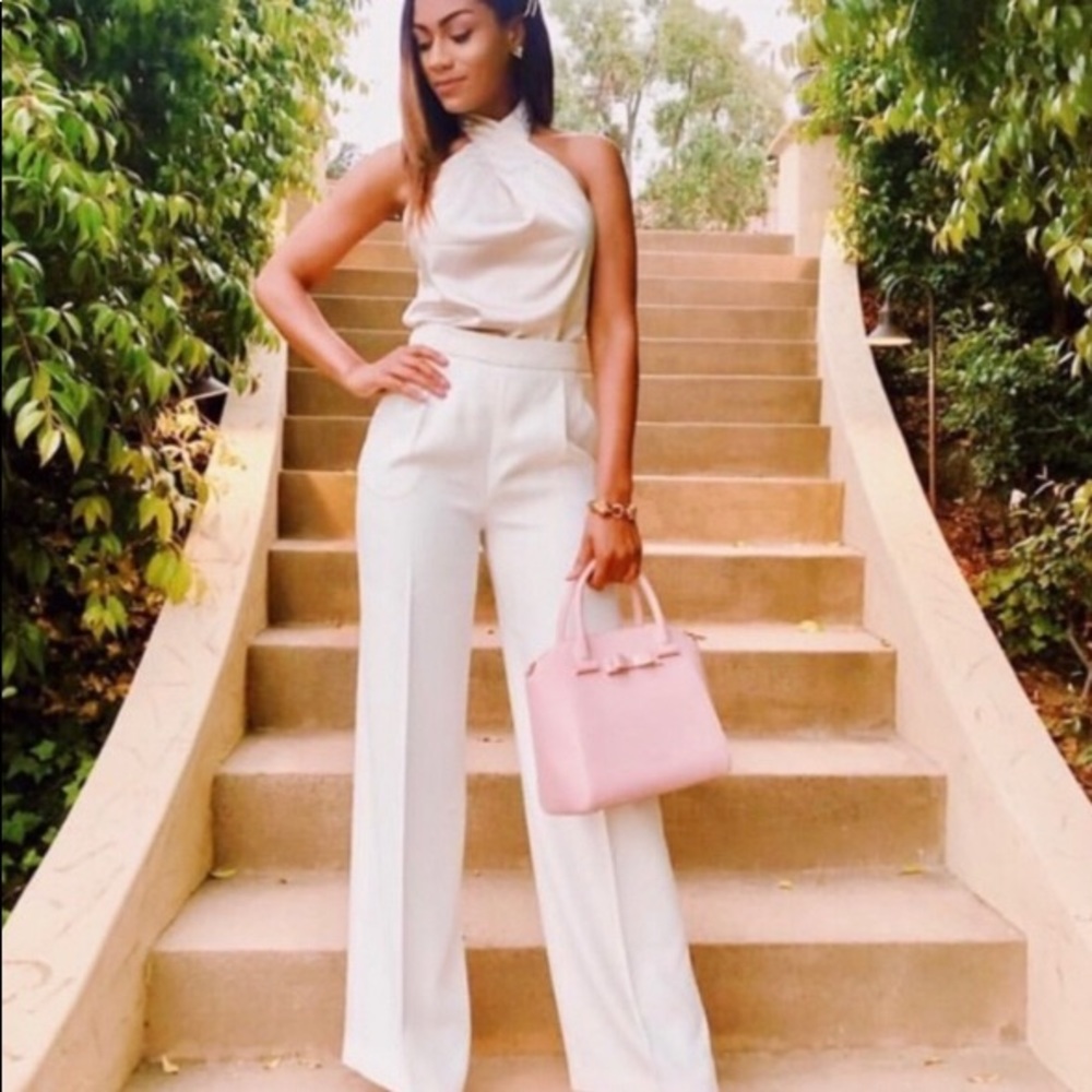 Zara White Trousers